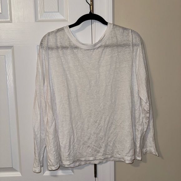 Eileen Fisher organic linen tshirt - Picture 3 of 6